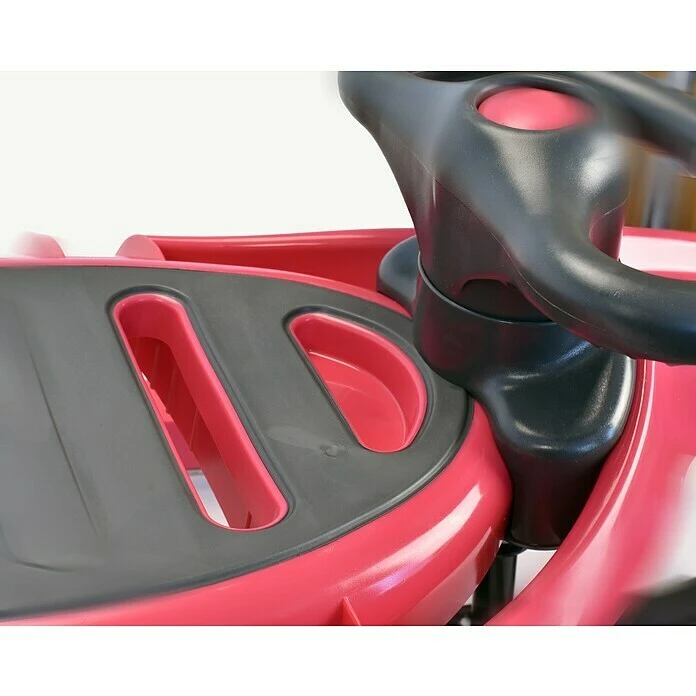 KHW Kunststoffschlitten Snow Tiger Deluxe 105 X 47 Cm, Max. Belastung: 60 Kg, Pink 4 KHW Kunststoffschlitten Snow Tiger Deluxe 105 X 47 Cm, Max. Belastung: 60 Kg, Pink – Bild 2