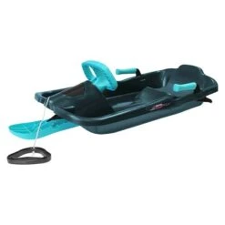 Kunststoffschlitten Skipper Max. Belastung: 50 Kg, Titan Blue