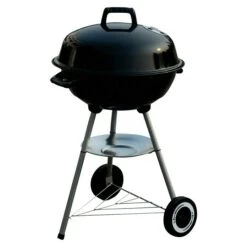 Grillstar Kugelgrill Montana Schwarz, Hauptgrillfläche: Ø 46 Cm