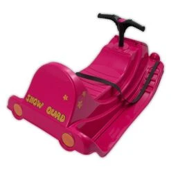 KHW Kunststoffschlitten Snow Quad 91 X 48 Cm, Max. Belastung: 30 Kg, Pink -Grillausrüstung 12 2298