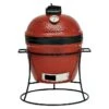 Kamado Joe Holzkohlegrill JOE JUNIOR Rot, Hauptgrillfläche: Ø 34 Cm