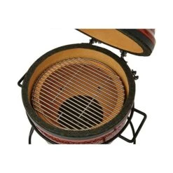Kamado Joe Holzkohlegrill JOE JUNIOR Rot, Hauptgrillfläche: Ø 34 Cm 8 Kamado Joe Holzkohlegrill JOE JUNIOR Rot, Hauptgrillfläche: Ø 34 Cm -Grillausrüstung 12 245