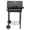 Grillstar Holzkohlegrill Grilltonne L X B X H: 66 X 68 X 109 Cm, Schwarz, Hauptgrillfläche: 36,7 X 45 Cm -Grillausrüstung 12 250
