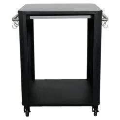 Cozze Unterschrank Edelstahl L X B X H: 60 X 60 X 80,5 Cm, Schwarz/Silber, Passend Für: Cozze Pizzaöfen