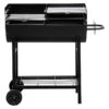 Tepro Holzkohlegrill Detroit Schwarz, Hauptgrillfläche: 2 X 35 X 37 Cm
