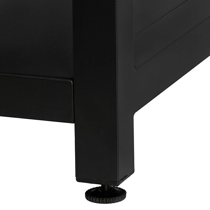 Sunfun Melina Grillküchen-Modul Gasschrank Schwarz, L X B X H: 60 X 60 X 90 Cm 8 Sunfun Melina Grillküchen-Modul Gasschrank Schwarz, L X B X H: 60 X 60 X 90 Cm – Bild 6