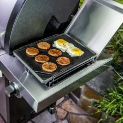Char-Broil Grillplatte Passend Für: Char-Broil Gasggrill Seitenbrenner, 37 X 25,4 Cm -Grillausrüstung 12 2706