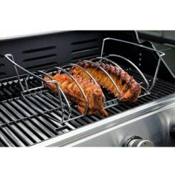 Kingstone Bratenkorb Spare Rib-Halter 42 X 26 X 12 Cm -Grillausrüstung 12 3055