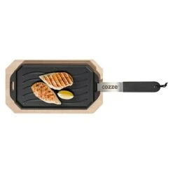 Cozze Grillpfanne Gusseisen, L X B: 30 X 15 Cm