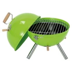 Tepro Kugelgrill Crystal Apfelgrün, Hauptgrillfläche: Ø 29 Cm -Grillausrüstung 12 311