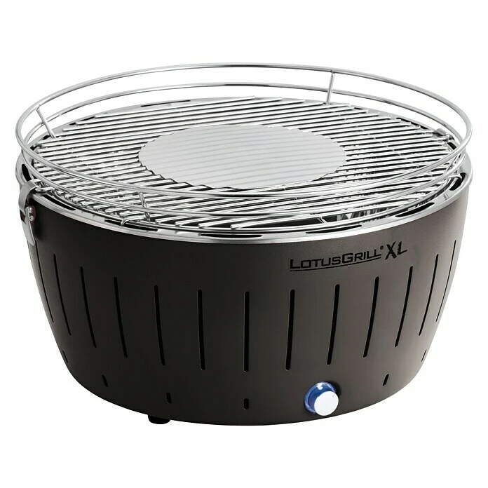 LotusGrill Raucharmer Holzkohlegrill XL Anthrazit, Hauptgrillfläche: Ø 43 Cm 3 LotusGrill Raucharmer Holzkohlegrill XL Anthrazit, Hauptgrillfläche: Ø 43 Cm