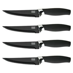 Taylor's Eye Witness Steakmesser-Set 4 Stk., Schwarz, 115 Mm