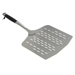 Cozze Pizzaheber Edelstahl, Silber/Schwarz, L X B: 30 X 30 Cm