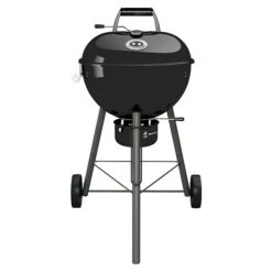 Outdoorchef Holzkohlegrill CHELSEA 480 C Schwarz, Hauptgrillfläche: Ø 45 Cm
