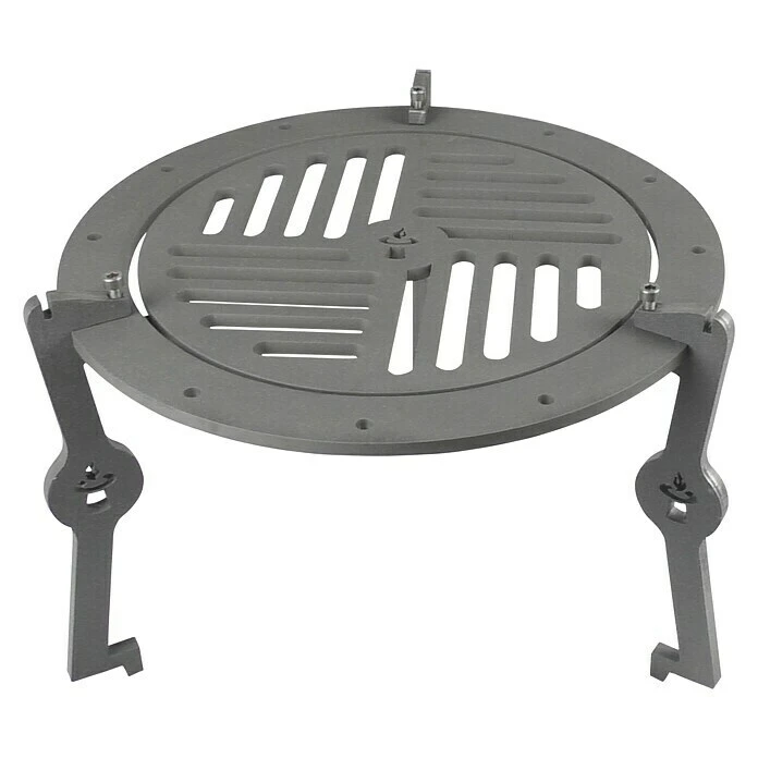 Remundi Grillrost-Set Ø X H: 35 X 25 Cm, Stahl 3 Remundi Grillrost-Set Ø X H: 35 X 25 Cm, Stahl