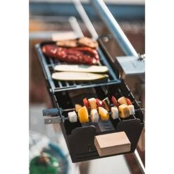 Knister Grillspieße 4 Stk., Edelstahl -Grillausrüstung 12 3359