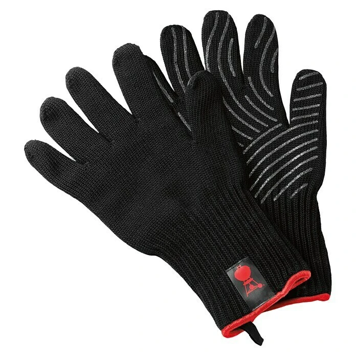 Weber Grillhandschuhe L/XL, Kevlarmischgewebe 3 Weber Grillhandschuhe L/XL, Kevlarmischgewebe