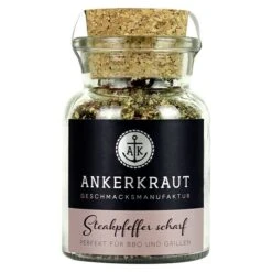 Ankerkraut Steak-Gewürzzubereitung Steakpfeffer Scharf 70 G