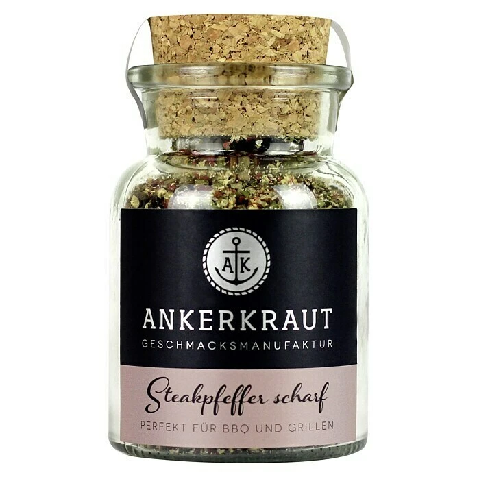 Ankerkraut Steak-Gewürzzubereitung Steakpfeffer Scharf 70 G 3 Ankerkraut Steak-Gewürzzubereitung Steakpfeffer Scharf 70 G