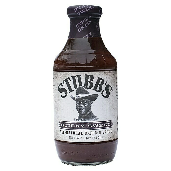 Stubb's Barbecuesauce Sticky Sweet 450 Ml 3 Stubb's Barbecuesauce Sticky Sweet 450 Ml