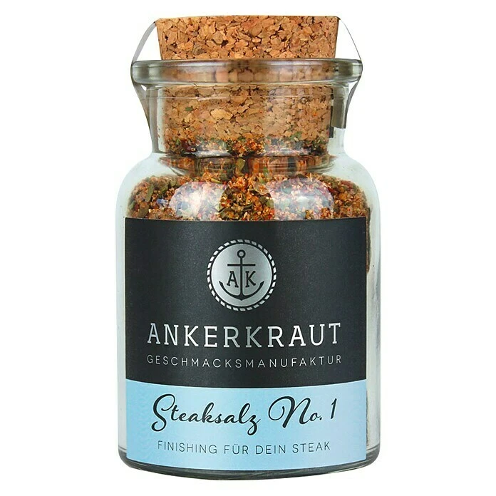 Ankerkraut Steak-Gewürzzubereitung Steaksalz No. 1 80 G 3 Ankerkraut Steak-Gewürzzubereitung Steaksalz No. 1 80 G