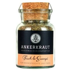 Ankerkraut Mischung Würzender Zutaten Für Fisch & Scampi 70 G