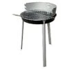 Grillstar Rundgrill Denver Schwarz/Silber, Hauptgrillfläche: Ø 34 Cm -Grillausrüstung 12 354