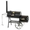 Joe´s Barbeque Smoker Tradition Mit Rollwagen, Grillfläche Garkammer: 74 X 39 Cm