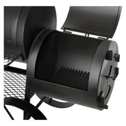 Joe´s Barbeque Smoker Tradition Mit Rollwagen, Grillfläche Garkammer: 74 X 39 Cm -Grillausrüstung 12 357