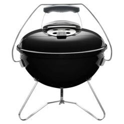 Weber Kugelgrill Smokey Joe Premium Schwarz, Hauptgrillfläche: Ø 37 Cm -Grillausrüstung 12 386