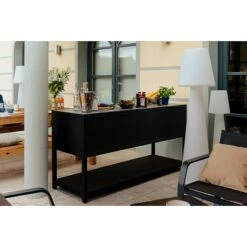 Sunfun Melina Grillküchen-Sideboard 60 X 180 X 90 Cm, Schwarz -Grillausrüstung 12 4