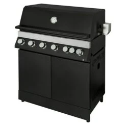 Kingstone Gasgrillküche The Quad Six Anzahl Brenner: 6, Hauptgrillfläche: 89,2 X 45 Cm, 21 KW, Material Rost: Edelstahl -Grillausrüstung 12 41