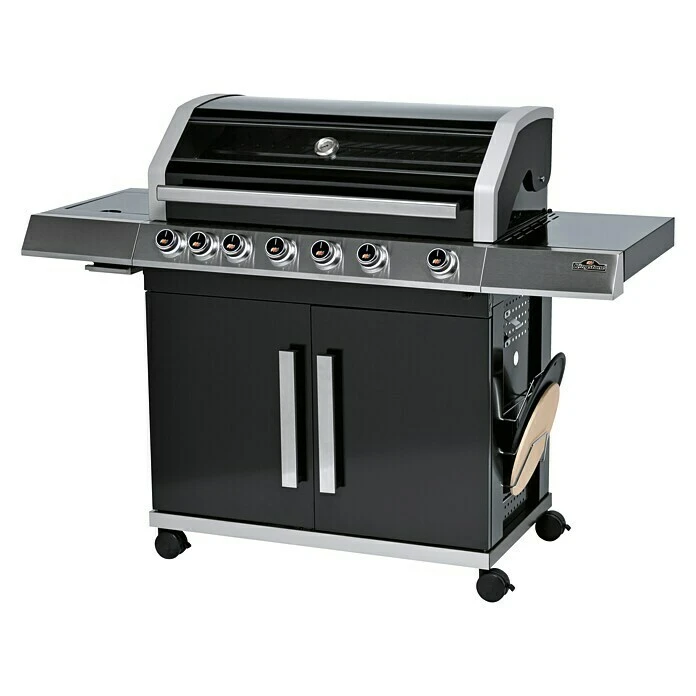 Kingstone KMS Gasgrill Cliff 650-1 Anzahl Brenner: 6, Hauptgrillfläche: 89 X 45 Cm, 24,5 KW 3 Kingstone KMS Gasgrill Cliff 650-1 Anzahl Brenner: 6, Hauptgrillfläche: 89 X 45 Cm, 24,5 KW