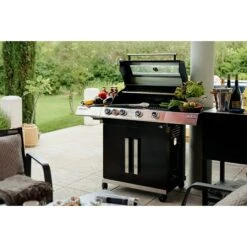 Kingstone KMS Gasgrill Cliff 450-1 Anzahl Brenner: 4, Hauptgrillfläche: 70 X 45 Cm, 17,5 KW -Grillausrüstung 12 457