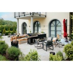 Kingstone KMS Gasgrill Cliff 450-1 Anzahl Brenner: 4, Hauptgrillfläche: 70 X 45 Cm, 17,5 KW -Grillausrüstung 12 458