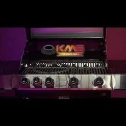 Kingstone KMS Gasgrill Cliff 450-1 Anzahl Brenner: 4, Hauptgrillfläche: 70 X 45 Cm, 17,5 KW -Grillausrüstung 12 459