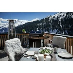 Kingstone KMS Gasgrill Cliff 450-1 Anzahl Brenner: 4, Hauptgrillfläche: 70 X 45 Cm, 17,5 KW -Grillausrüstung 12 461