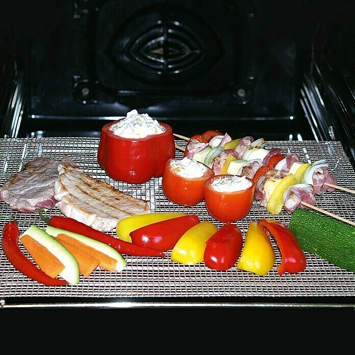 Kingstone Grillmatte L X B: 42 X 36 Cm, Glasfaser, Teflonbeschichtet 5 Kingstone Grillmatte L X B: 42 X 36 Cm, Glasfaser, Teflonbeschichtet – Bild 3