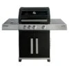 Kingstone KMS Gasgrill Cliff 350 Anzahl Brenner: 3, Hauptgrillfläche: 59 X 45 Cm, 13,5 KW -Grillausrüstung 12 493