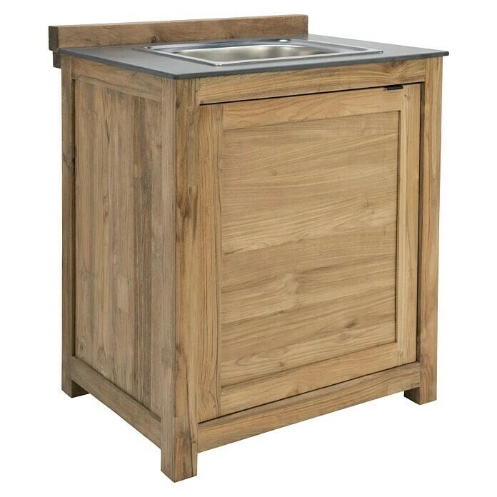 Sunfun Zoe Grillküchen-Modul Waschbecken Natur, L X B X H: 63 X 58 X 94 Cm 3 Sunfun Zoe Grillküchen-Modul Waschbecken Natur, L X B X H: 63 X 58 X 94 Cm