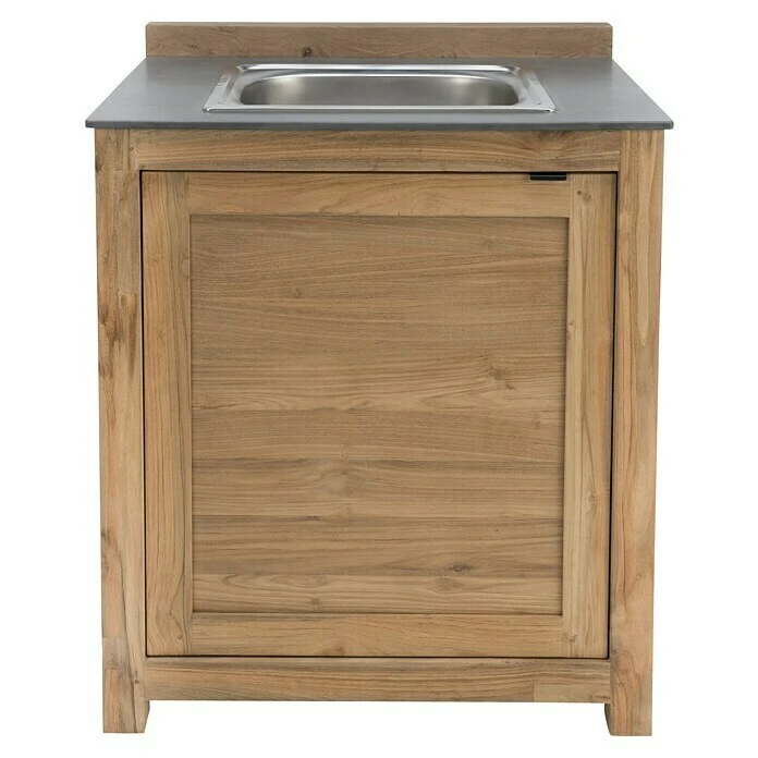 Sunfun Zoe Grillküchen-Modul Waschbecken Natur, L X B X H: 63 X 58 X 94 Cm 4 Sunfun Zoe Grillküchen-Modul Waschbecken Natur, L X B X H: 63 X 58 X 94 Cm – Bild 2