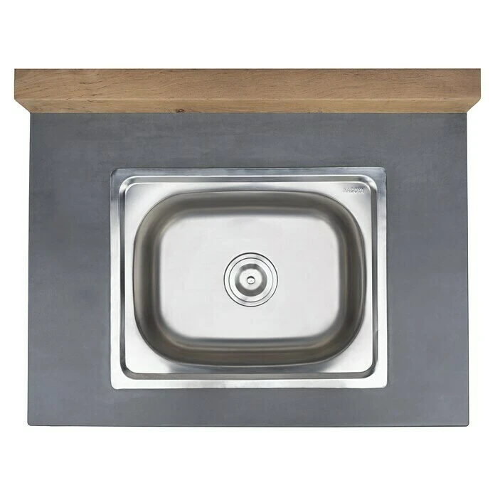 Sunfun Zoe Grillküchen-Modul Waschbecken Natur, L X B X H: 63 X 58 X 94 Cm 5 Sunfun Zoe Grillküchen-Modul Waschbecken Natur, L X B X H: 63 X 58 X 94 Cm – Bild 3