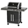 Kingstone KMS Gasgrill Cliff 350-1 Anzahl Brenner: 3, Hauptgrillfläche: 59 X 45 Cm, 13,5 KW -Grillausrüstung 12 544