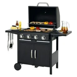 Tepro Gasgrill Richfield Anzahl Brenner: 4, Hauptgrillfläche: 58 X 44 Cm, 3 KW -Grillausrüstung 12 721