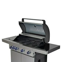Grillstar Gasgrill Atlanta II 450 Anzahl Brenner: 4, Hauptgrillfläche: 73 X 41,5 Cm, 17 KW -Grillausrüstung 12 777