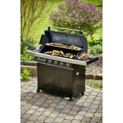 Grillstar Gasgrill Atlanta II 650 Anzahl Brenner: 6, Hauptgrillfläche: 90,5 X 41,5 Cm, 24 KW -Grillausrüstung 12 792