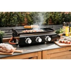 Kingstone Gasgrill Plancha Anzahl Brenner: 3, Hauptgrillfläche: 63,5 X 31 Cm, 7,5 KW 10 Kingstone Gasgrill Plancha Anzahl Brenner: 3, Hauptgrillfläche: 63,5 X 31 Cm, 7,5 KW -Grillausrüstung 12 817