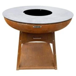 Remundi Holzkohlegrill Zelos L 102 Cm, Rostbraun