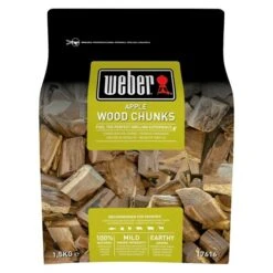 Weber Wood Chunks Apple Apfel, 1.500 G
