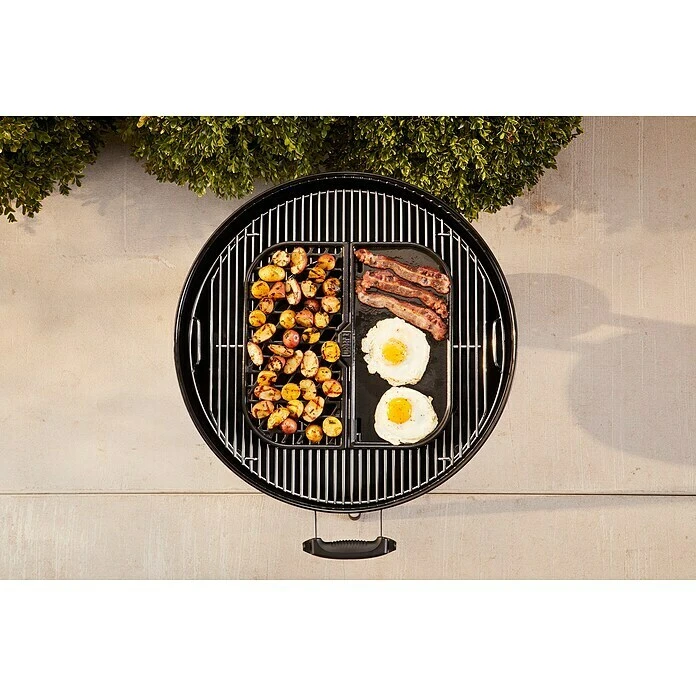 Weber Grillplatte 2in1 36,3 X 35,8 X 2,9 Cm 5 Weber Grillplatte 2in1 36,3 X 35,8 X 2,9 Cm – Bild 3